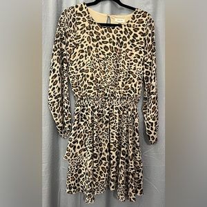 NWOT Leopard Print Dress